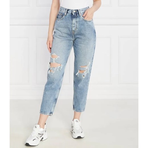 Tommy Jeans Jeansy MOM JEAN UHR TPR | Mom Fit ze sklepu Gomez Fashion Store w kategorii Jeansy damskie - zdjęcie 184347045