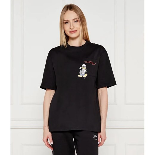 Karl Lagerfeld T-shirt Karl Lagerfeld x Disney | Relaxed fit ze sklepu Gomez Fashion Store w kategorii Bluzki damskie - zdjęcie 184347089