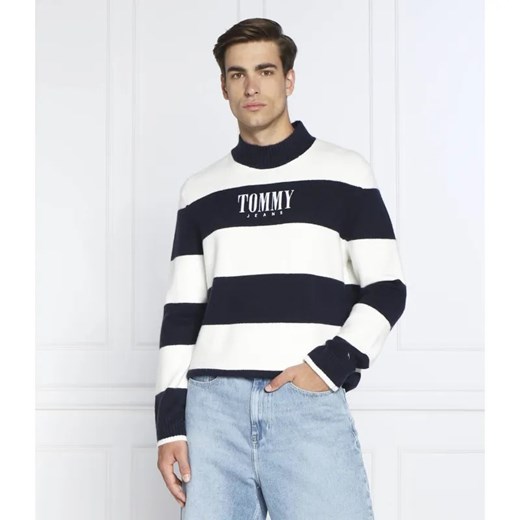 Tommy Jeans Sweter | Regular Fit ze sklepu Gomez Fashion Store w kategorii Swetry męskie - zdjęcie 184347099