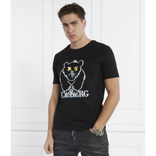 Iceberg T-shirt | Regular Fit ze sklepu Gomez Fashion Store w kategorii T-shirty męskie - zdjęcie 184347129