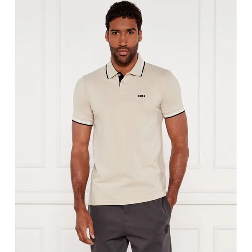 BOSS GREEN Polo Paul | Slim Fit | stretch ze sklepu Gomez Fashion Store w kategorii T-shirty męskie - zdjęcie 184347145