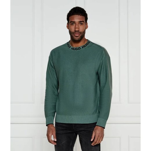 HUGO Sweter Smarlo | Oversize fit ze sklepu Gomez Fashion Store w kategorii Swetry męskie - zdjęcie 184347146