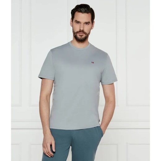 Napapijri T-shirt SALIS | Regular Fit ze sklepu Gomez Fashion Store w kategorii T-shirty męskie - zdjęcie 184347156