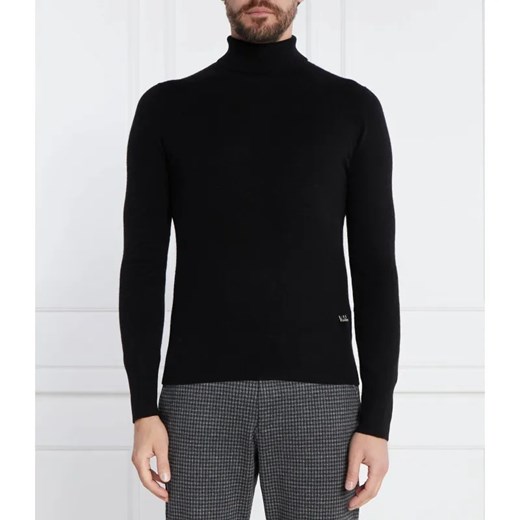 Karl Lagerfeld Wełniany golf | Slim Fit | z dodatkiem kaszmiru ze sklepu Gomez Fashion Store w kategorii Swetry męskie - zdjęcie 184347185