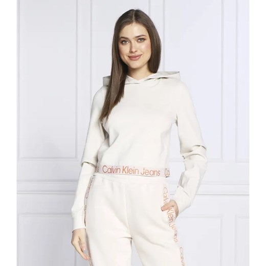 Calvin Klein Jeans Bluza | Cropped Fit ze sklepu Gomez Fashion Store w kategorii Bluzy damskie - zdjęcie 184347219