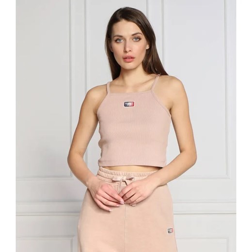 Tommy Jeans Top | Cropped Fit ze sklepu Gomez Fashion Store w kategorii Bluzki damskie - zdjęcie 184347259