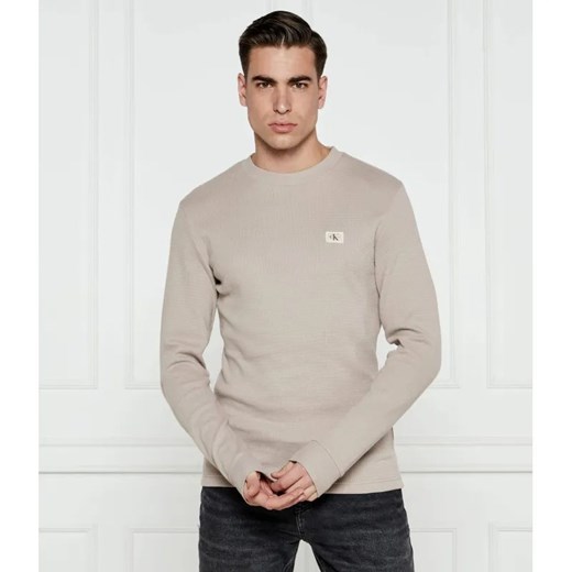 Calvin Klein Jeans Longsleeve | Regular Fit ze sklepu Gomez Fashion Store w kategorii T-shirty męskie - zdjęcie 184347269