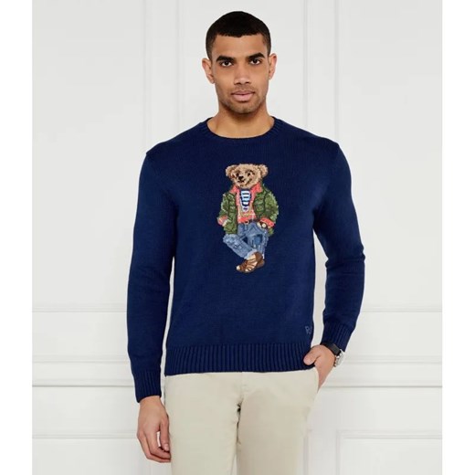 POLO RALPH LAUREN Sweter | Regular Fit Polo Ralph Lauren XL okazja Gomez Fashion Store