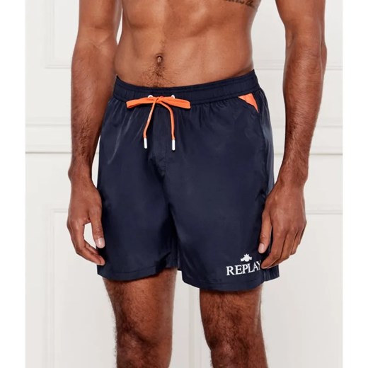 Replay Szorty kąpielowe | Regular Fit ze sklepu Gomez Fashion Store w kategorii Kąpielówki - zdjęcie 184347315
