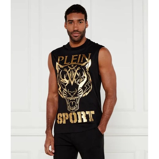 Plein Sport Tank top SS Tiger | Regular Fit Plein Sport XL okazja Gomez Fashion Store