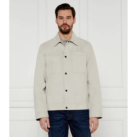 BOSS ORANGE Skórzana kurtka Jomare | Regular Fit ze sklepu Gomez Fashion Store w kategorii Kurtki męskie - zdjęcie 184347365