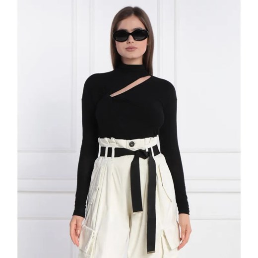 Pinko Bluzka | Slim Fit | z dodatkiem kaszmiru ze sklepu Gomez Fashion Store w kategorii Bluzki damskie - zdjęcie 184347447