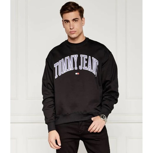 Tommy Jeans Bluza BOXY POP VARSITY CREW | Oversize fit ze sklepu Gomez Fashion Store w kategorii Bluzy męskie - zdjęcie 184347476