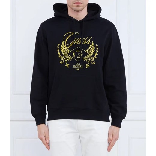 GUESS Bluza ROY FLEECE BLING | Regular Fit ze sklepu Gomez Fashion Store w kategorii Bluzy męskie - zdjęcie 184347478