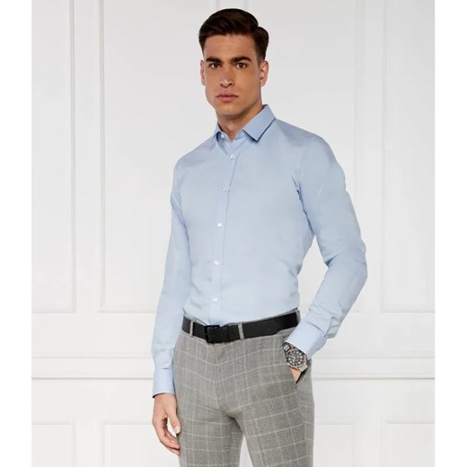 HUGO Koszula Elisha02 102 | Extra slim fit | stretch ze sklepu Gomez Fashion Store w kategorii Koszule męskie - zdjęcie 184347487