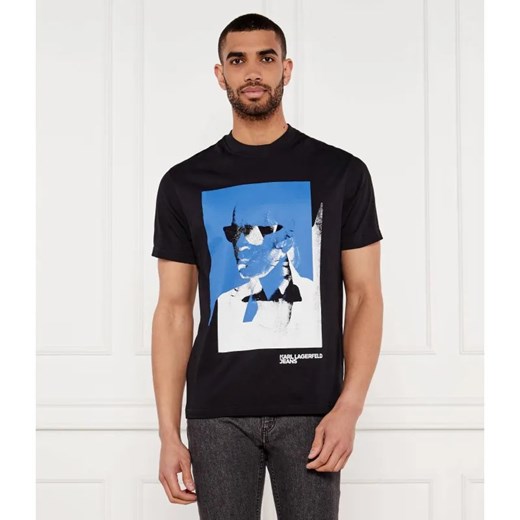 Karl Lagerfeld Jeans T-shirt | Regular Fit ze sklepu Gomez Fashion Store w kategorii T-shirty męskie - zdjęcie 184347528