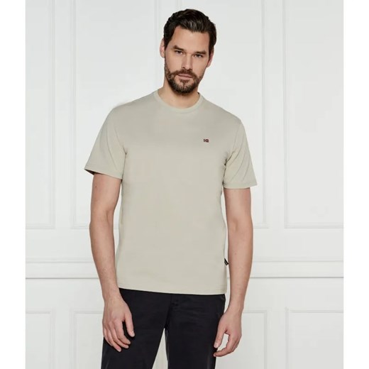 Napapijri T-shirt SALIS | Regular Fit ze sklepu Gomez Fashion Store w kategorii T-shirty męskie - zdjęcie 184347557