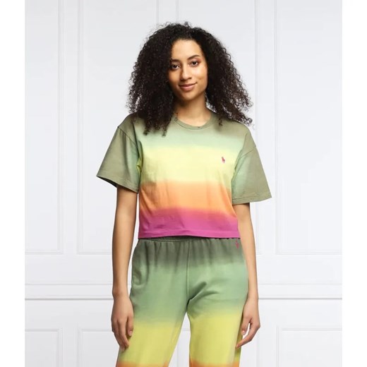 POLO RALPH LAUREN T-shirt | Cropped Fit ze sklepu Gomez Fashion Store w kategorii Bluzki damskie - zdjęcie 184347575
