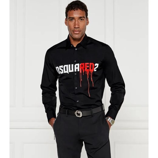 Dsquared2 Koszula Horror | Regular Fit ze sklepu Gomez Fashion Store w kategorii Koszule męskie - zdjęcie 184347676