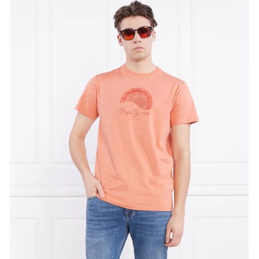 Pepe Jeans London T-shirt RICHMOND | Regular Fit ze sklepu Gomez Fashion Store w kategorii T-shirty męskie - zdjęcie 184347695