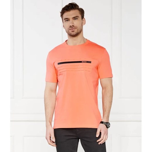 BOSS GREEN T-shirt Tee 4 | Regular Fit | stretch ze sklepu Gomez Fashion Store w kategorii T-shirty męskie - zdjęcie 184347708