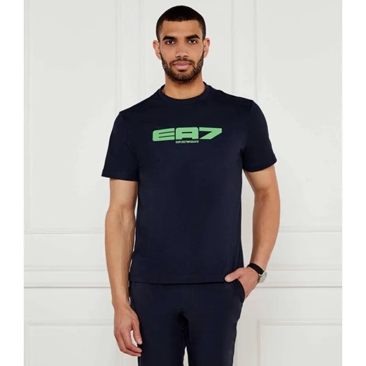 EA7 T-shirt | Regular Fit ze sklepu Gomez Fashion Store w kategorii T-shirty męskie - zdjęcie 184347716