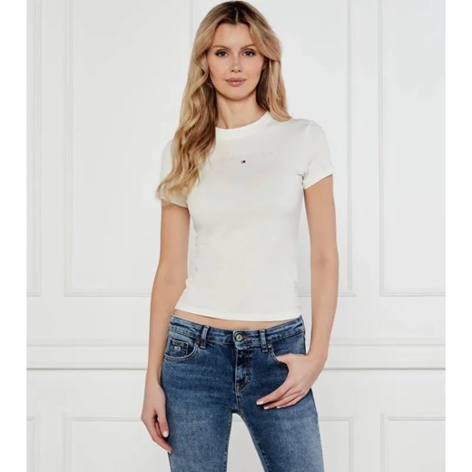 Tommy Jeans T-shirt | Slim Fit ze sklepu Gomez Fashion Store w kategorii Bluzki damskie - zdjęcie 184347735