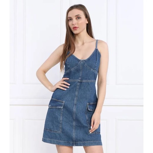 Calvin Klein Jeans Jeansowa sukienka ze sklepu Gomez Fashion Store w kategorii Sukienki - zdjęcie 184347745