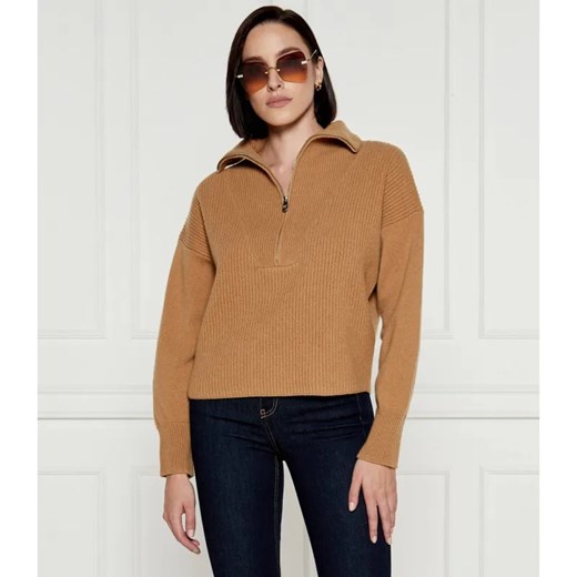 Pinko Wełniany sweter CAVEAU | Regular Fit | z dodatkiem kaszmiru ze sklepu Gomez Fashion Store w kategorii Swetry damskie - zdjęcie 184347776