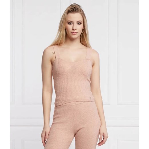 GUESS Top SERENA | Slim Fit ze sklepu Gomez Fashion Store w kategorii Bluzki damskie - zdjęcie 184347826