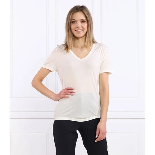 BOSS BLACK T-shirt Eviena1 | Regular Fit ze sklepu Gomez Fashion Store w kategorii Bluzki damskie - zdjęcie 184347849