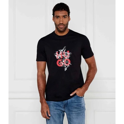 HUGO T-shirt Daltorip | Regular Fit ze sklepu Gomez Fashion Store w kategorii T-shirty męskie - zdjęcie 184347856