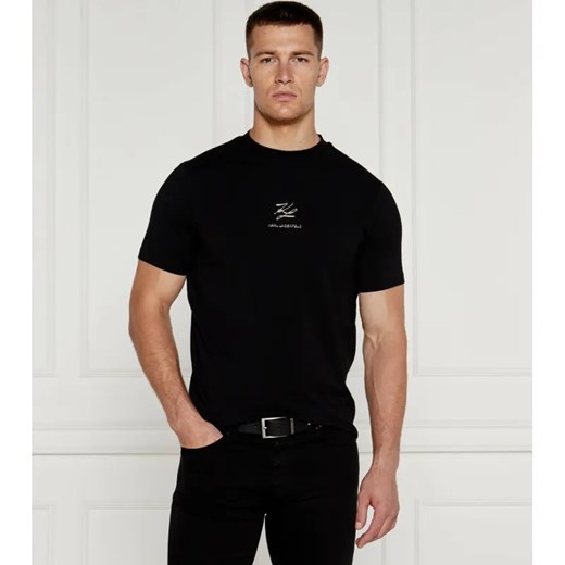 Karl Lagerfeld T-shirt | Regular Fit ze sklepu Gomez Fashion Store w kategorii T-shirty męskie - zdjęcie 184348017