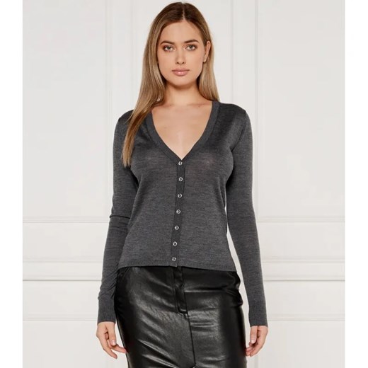 Pinko Wełniany kardigan | Regular Fit ze sklepu Gomez Fashion Store w kategorii Swetry damskie - zdjęcie 184348108