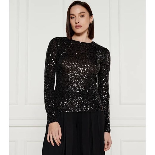 DKNY Bluzka PAILLETTES | Regular Fit ze sklepu Gomez Fashion Store w kategorii Bluzki damskie - zdjęcie 184348127
