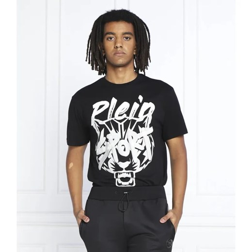 Plein Sport T-shirt | Regular Fit ze sklepu Gomez Fashion Store w kategorii T-shirty męskie - zdjęcie 184348197