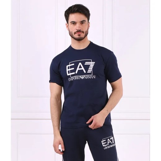 EA7 T-shirt | Regular Fit ze sklepu Gomez Fashion Store w kategorii T-shirty męskie - zdjęcie 184348245