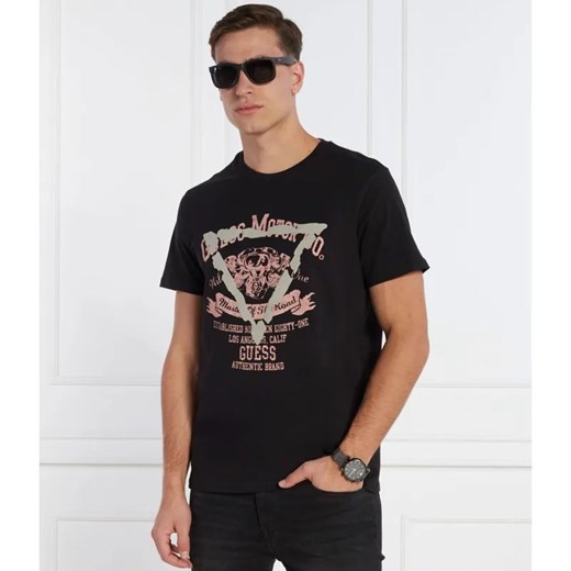 GUESS T-shirt | Regular Fit ze sklepu Gomez Fashion Store w kategorii T-shirty męskie - zdjęcie 184348285