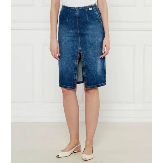 Elisabetta Franchi Jeansowa spódnica ze sklepu Gomez Fashion Store w kategorii Spódnice - zdjęcie 184348306