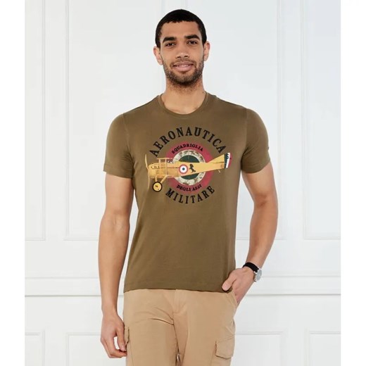 Aeronautica Militare T-shirt | Regular Fit ze sklepu Gomez Fashion Store w kategorii T-shirty męskie - zdjęcie 184348337
