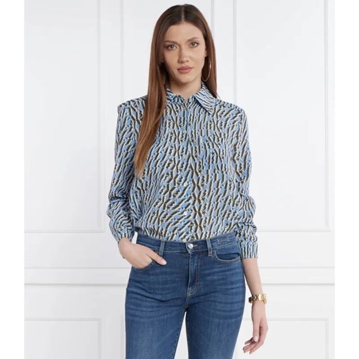 Marella SPORT Jedwabna koszula | Regular Fit ze sklepu Gomez Fashion Store w kategorii Koszule damskie - zdjęcie 184348425