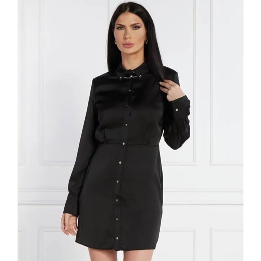 Karl Lagerfeld Satynowa sukienka charm ze sklepu Gomez Fashion Store w kategorii Sukienki - zdjęcie 184348435