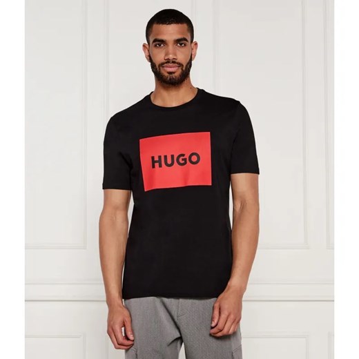 HUGO T-shirt Dulive222 | Regular Fit ze sklepu Gomez Fashion Store w kategorii T-shirty męskie - zdjęcie 184348437