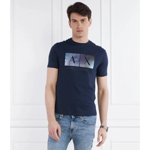 Armani Exchange T-shirt | Regular Fit ze sklepu Gomez Fashion Store w kategorii T-shirty męskie - zdjęcie 184348455