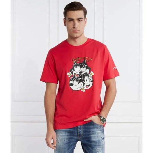 Iceberg T-shirt | Regular Fit ze sklepu Gomez Fashion Store w kategorii T-shirty męskie - zdjęcie 184348458
