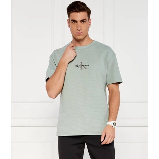 Calvin Klein Jeans T-shirt CITY GRID | Regular Fit ze sklepu Gomez Fashion Store w kategorii T-shirty męskie - zdjęcie 184348467