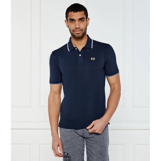 La Martina Polo | Slim Fit | stretch pique ze sklepu Gomez Fashion Store w kategorii T-shirty męskie - zdjęcie 184348496