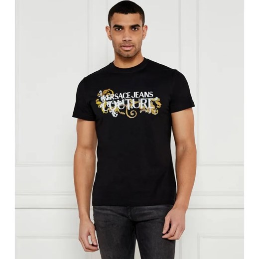 Versace Jeans Couture T-shirt | Slim Fit ze sklepu Gomez Fashion Store w kategorii T-shirty męskie - zdjęcie 184348499
