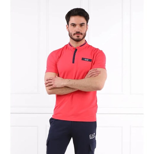 EA7 Polo | Regular Fit ze sklepu Gomez Fashion Store w kategorii T-shirty męskie - zdjęcie 184348529