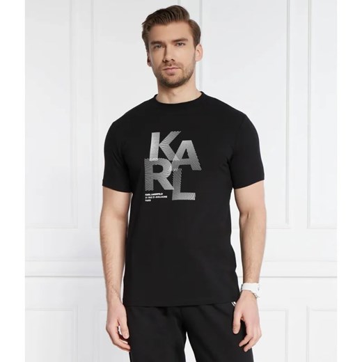Karl Lagerfeld T-shirt | Regular Fit ze sklepu Gomez Fashion Store w kategorii T-shirty męskie - zdjęcie 184348658